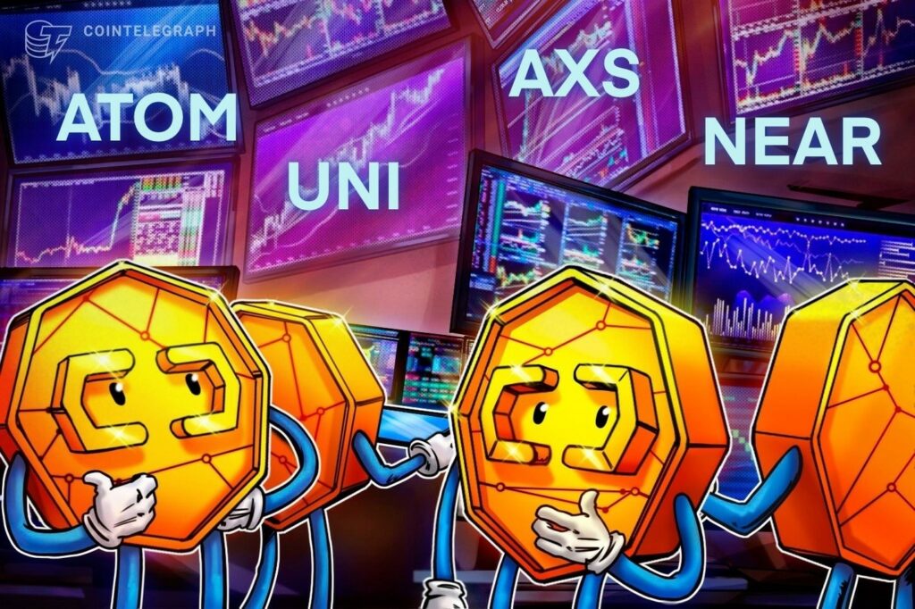 Will ATOM, UNI, NEAR, and AXS rally next as Bitcoin price surpasses $35K?